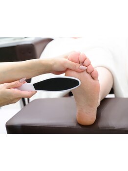 角質ケアができるサロン