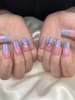 ジュウェル 宜野湾店(Nail Salon Jewel)/オーロラピンク