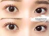 【中村限定】韓国風束感コーティング仕上げ★まつげパーマ+eyeトリートメント