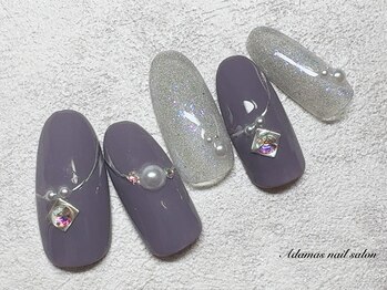 アダマス(Adamas)/ネックレス風ネイル