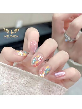 ヘブン ネイル 鶯谷(HEAVEN Nail)/爽やかな夏のデザイン
