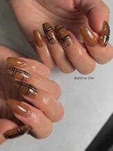 ブレス(BLESS)/チェック　ブラウン