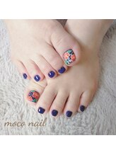 モコネイル(moco nail)/【フット】☆親指アート☆
