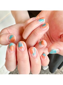 リエイトネイル(Re:eight nail)/◆ニュアンスぬりかけdesign◆