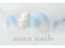 アウラネイルズ(aura nails)/☆ハンドシンプルコース　¥6800