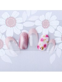 フラワーネイル13,090円(税込）