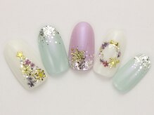 ハーティーネイル 自由が丘南口店(heartynail)/定額デザイン¥14000