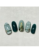 ナナネイル(Nana.Nail)/アートネイルクリスマスver.