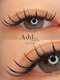 アッドバイケンジ アイラッシュ(Add.. by KENJE Eyelash)の写真/【最新技術！LEDエクステ導入/認定サロン】LEDライト使用の次世代エクステ★仕上り・持続力が格段にUP！