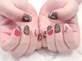 ＃バレンタイン＃2月＃冬ネイル