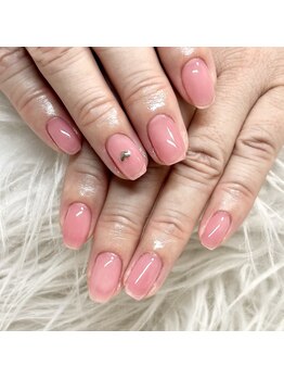 マイオティック ネイル(miotic nail)/透け感ピンク