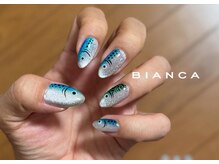 ビアンカ ネイルサロン 大宮店(Bianca)/お魚ネイル ～イワシとサバ～
