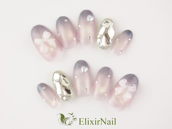 エリクサーネイル 長堀橋(Elixir Nail)/定額cやり放題/クーポン使用