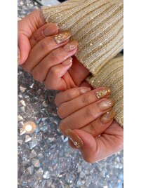 クリスマスネイル