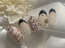 グリッター(GLITTER)/カラフルツイード