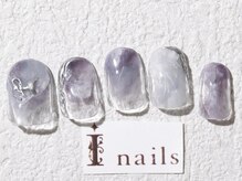 アイネイルズ 梅田店(I nails)/くすみカラーニュアンス