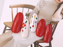 和柄ネイル♪￥5980