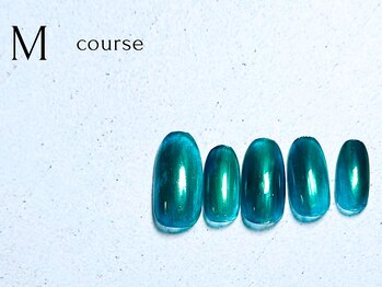 定額ネイルMコース ハンド