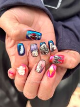 ネイルモイメメ(nail moi meme)/チェンソーマンネイル♪