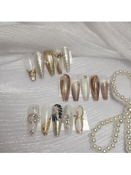 ショートネイルデザインが豊富