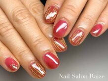 ライズ 本町店(Raize)/ミラーアート/赤/ちゅるんカラー