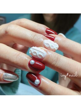 アイビーネイル(ivy-nail)/ニットネイル☆