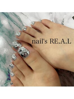 ネイルズリアル 倉敷(nail's RE.A.L)/フットネイル