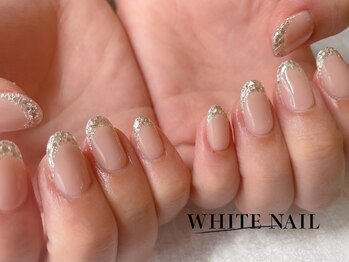 ホワイトネイル 武蔵小杉店(WHITE NAIL)/ガラスフレンチ・ガラスネイル