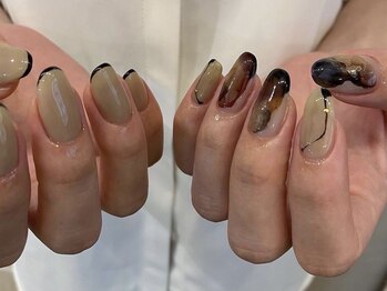 アイネイルズ 天神今泉店(I-nails)/【misa.s】大人ニュアンス