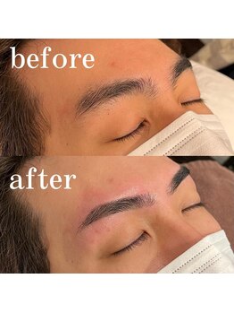 ルアン 六本木店/メンズ美眉毛スタイリング