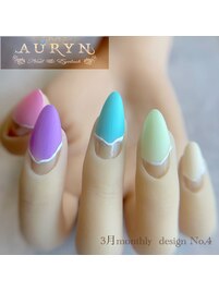 3月monthly &nbsp;design &nbsp;No,4