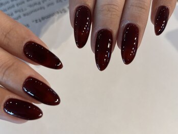 ミティネイル 北中城(mittynail)/秋ワンカラーといえばボルドー!