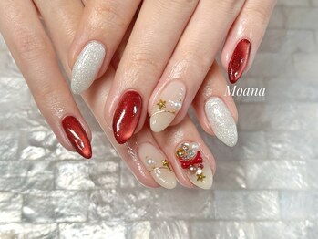 クリスマスネイル