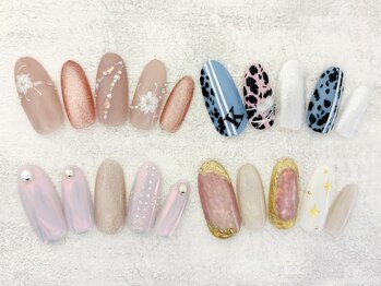 ネイルエイム(Nail eim)の写真/《【自店オフ無料】限定デザイン初回￥6580》季節の限定デザインでお洒落な指先に♪