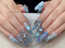 ウメネイルスタジオ(UME NAIL STUDIO)/長さだしやり放題×つけ放題