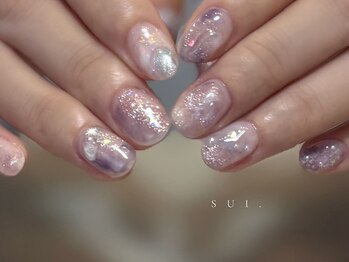 スイ 国分寺(SUI.)/パープル透明感ニュアンス