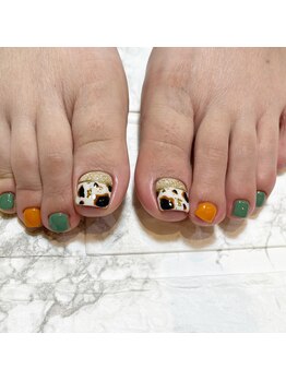 シエル アンド ネイル ココカラ(Le ciel&Nail kokokara)/フットネイル