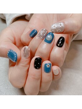 プラス デ ネイル(+ de nail)/ハンド☆つけ放題 9,350円~
