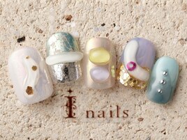 個性派ポップネイル11500円