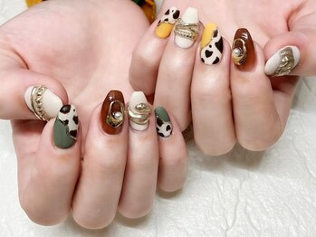 ビューティービースト フォー ネイルアンドアイラッシュ 松浜店(beauty:beast)/アニマルアートネイル☆