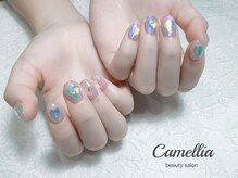 カメリア(Camellia)/ハンドジェルネイル/フィルイン