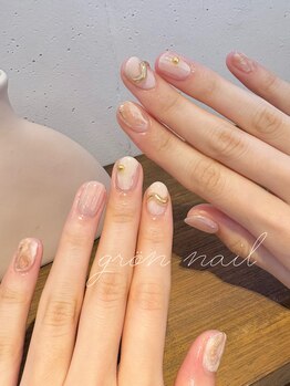 グロンネイル 三鷹台(gron nail)/ニュアンスネイル