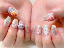 ルアナ(Luana.)/キラキラらぶぶネイル