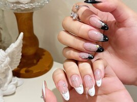 秋冬ネイル　エレガントデザイン