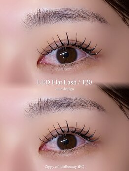 ジッピー オブ トータルビューティー アイエク(Zippy of totalbeauty iEQ)の写真/豊富なメニューをご用意！お目元に馴染むデザインで満足度◎上品な目元を演出♪ぜひご相談ください*