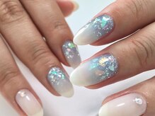 サロンドフォーエイチ(salon de 4H)/フィルムブルーグラデでさわやか