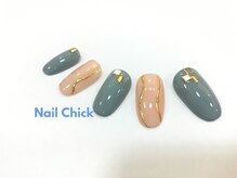 ネイルチックコウベ 銀天街店(Nail Chick kobe)/ミラーラインネイル