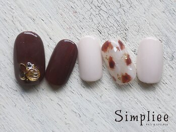シンプリー 西荻窪店(Simpliee)/定額ネイル￥7900