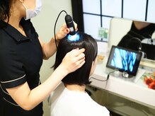 スーパー温熱/頭皮診断※スコープ付/頭皮ケア