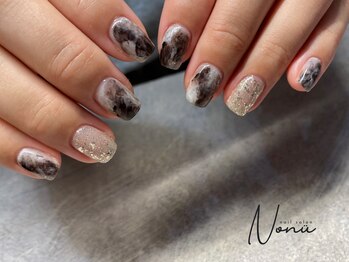 ノヌ(Nonu)/◆ブラックニュアンスネイル◆